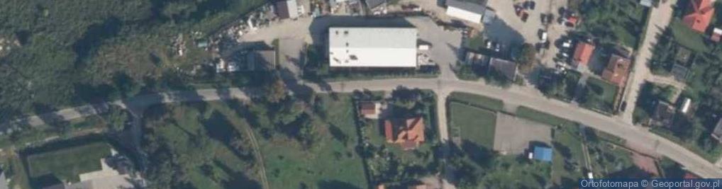 Zdjęcie satelitarne Cmentarz z II wojny światowej