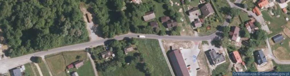 Zdjęcie satelitarne Cmentarz z II wojny światowej