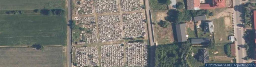 Zdjęcie satelitarne Cmentarz w Czarnocinie