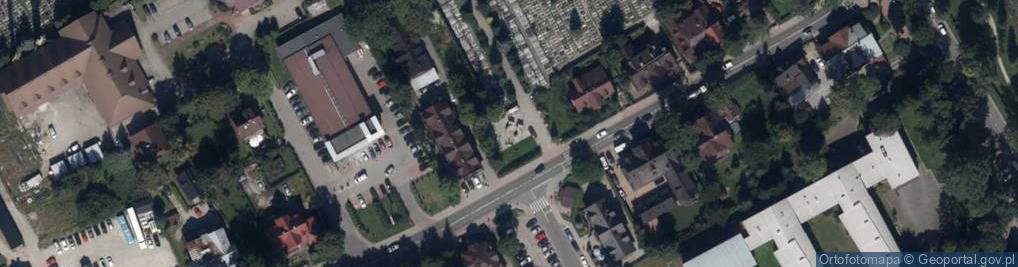 Zdjęcie satelitarne Nowy Cmentarz