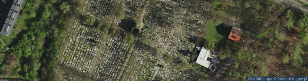 Zdjęcie satelitarne Nowy komunalny Nowy Bytom w Rudzie Śląskiej