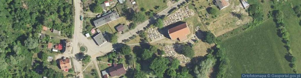 Zdjęcie satelitarne Parafialny przykościelny w Goraju