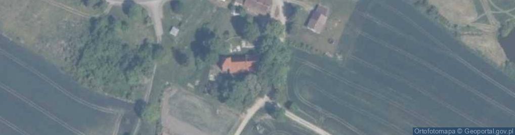 Zdjęcie satelitarne Parafialny przykościelny w Pietrzwałdzie