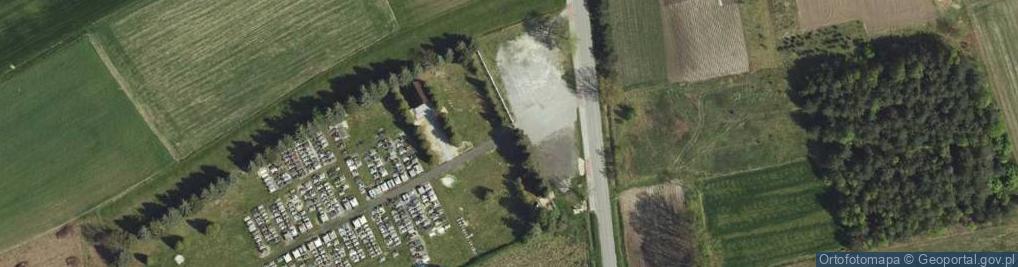 Zdjęcie satelitarne Parafialny w Borkach