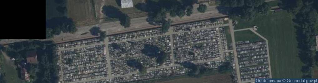 Zdjęcie satelitarne Parafialny w Jabłonnie Lackiej