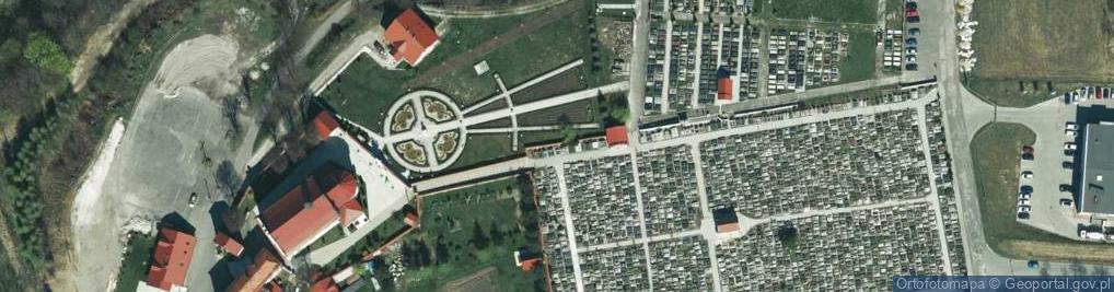 Zdjęcie satelitarne Parafialny w Morawicy