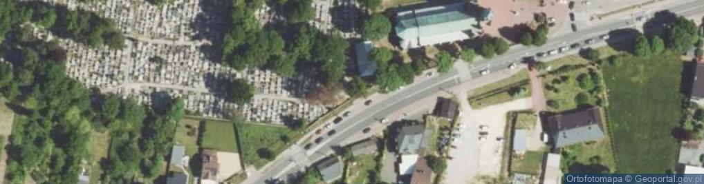 Zdjęcie satelitarne Parafialny w Rędzinach