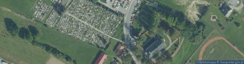 Zdjęcie satelitarne Parafialny w Sidzinie