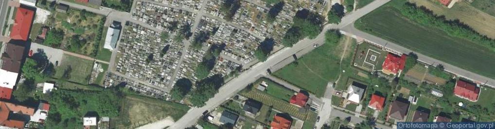 Zdjęcie satelitarne parafialny w Słomnikach