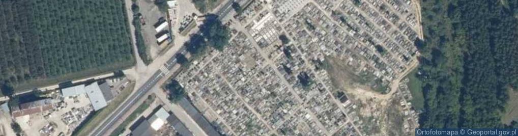 Zdjęcie satelitarne w Nowym Mieście nad Pilicą