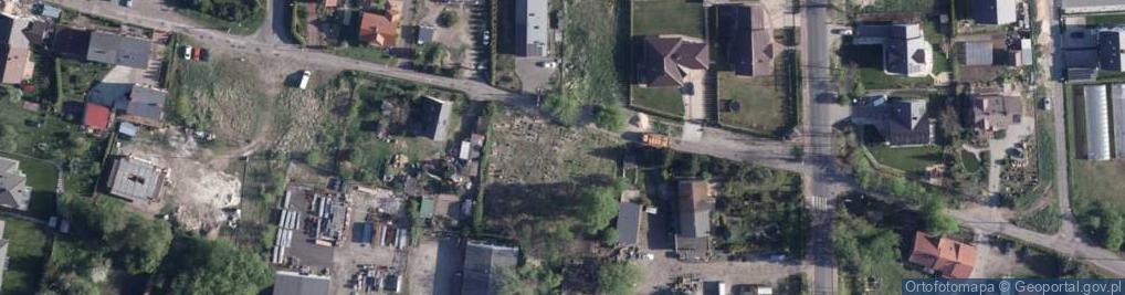 Zdjęcie satelitarne Zapomniany cmentarz ewangelicki
