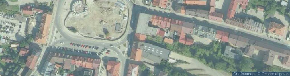 Zdjęcie satelitarne Credit Agricole - Oddział