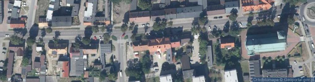 Zdjęcie satelitarne Credit Agricole - Oddział