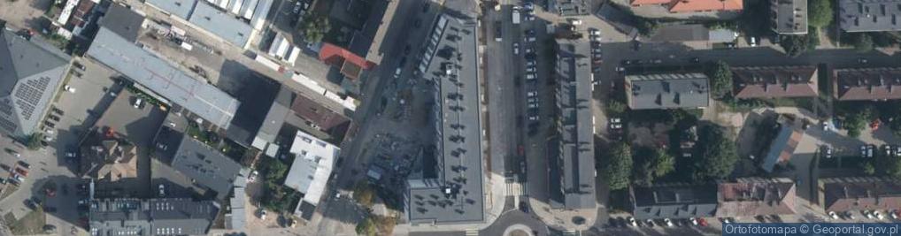 Zdjęcie satelitarne Credit Agricole - Oddział