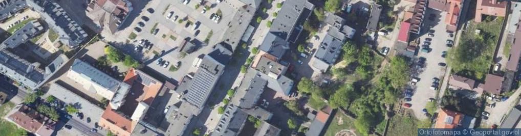 Zdjęcie satelitarne Credit Agricole - Oddział