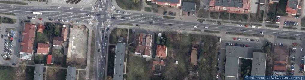 Zdjęcie satelitarne Cukiernia Migdał