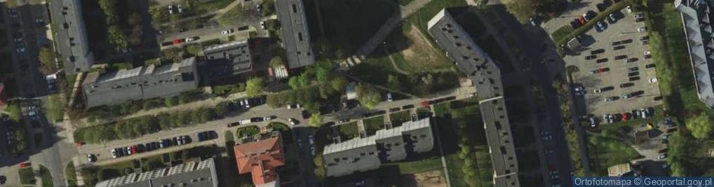 Zdjęcie satelitarne Dąbkowski