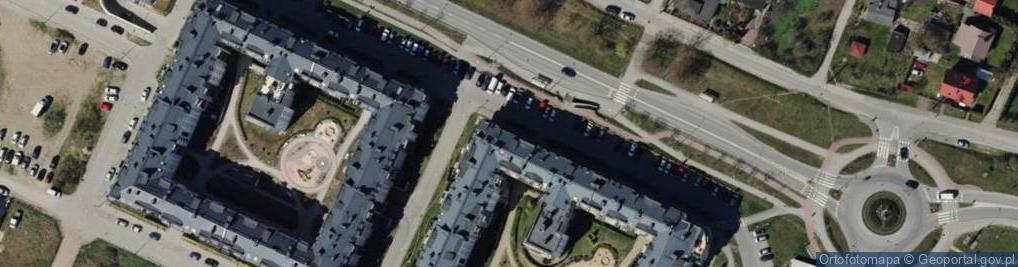Zdjęcie satelitarne Królewska Piekarnia-Cukiernia