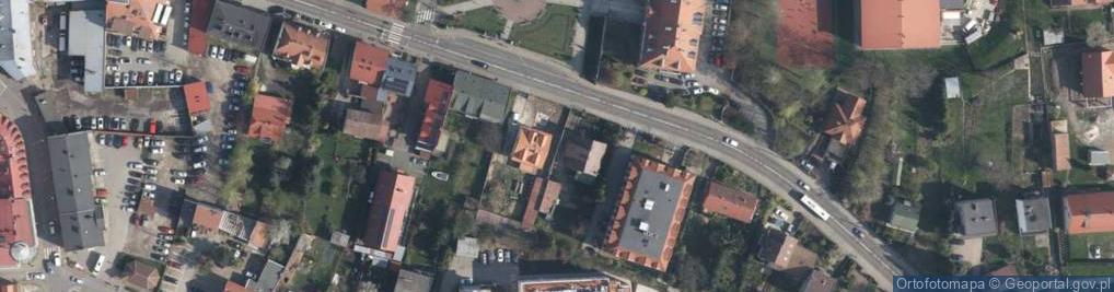 Zdjęcie satelitarne Piekarnia Dom Chleba Cukiernia Hartabus w Hartabus J Hartabus