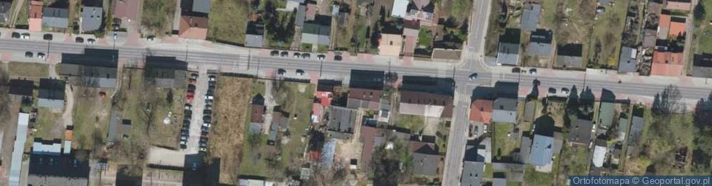 Zdjęcie satelitarne Piekarnia "K i K"