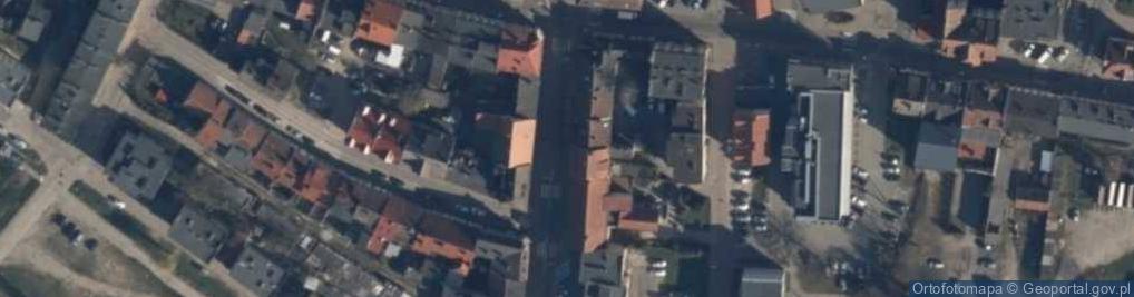 Zdjęcie satelitarne Słodki Róg