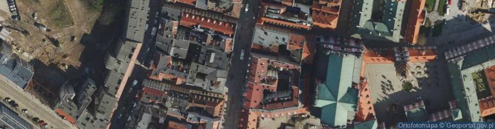 Zdjęcie satelitarne Wawel