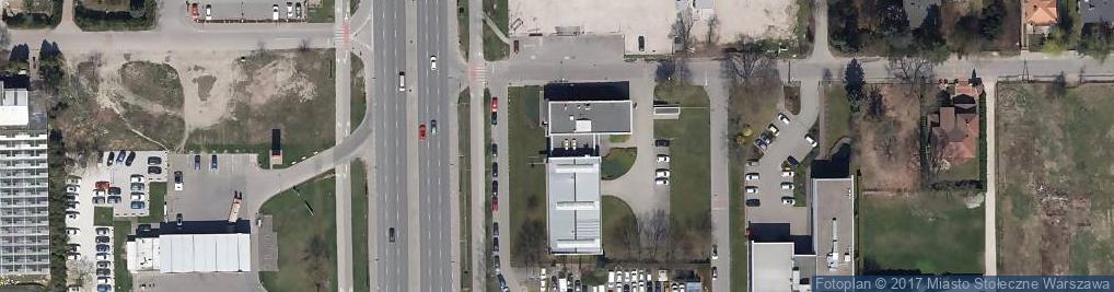 Zdjęcie satelitarne Renault Warszawa Puławska