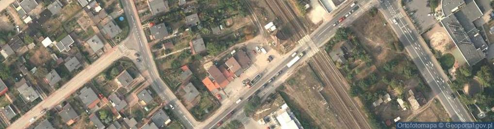 Zdjęcie satelitarne DOZ Apteka Brzoza