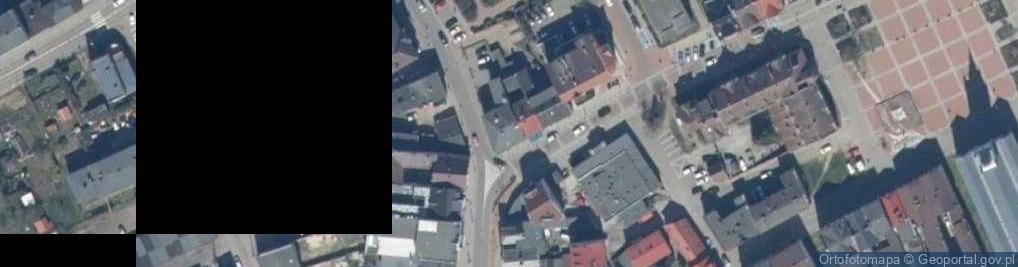 Zdjęcie satelitarne DOZ Apteka Bytów