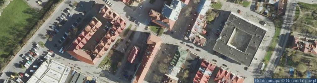 Zdjęcie satelitarne DOZ Apteka Chełm