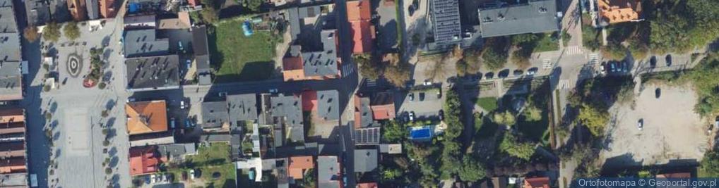 Zdjęcie satelitarne DOZ Apteka. Dbam o Zdrowie. Przy Szpitalu