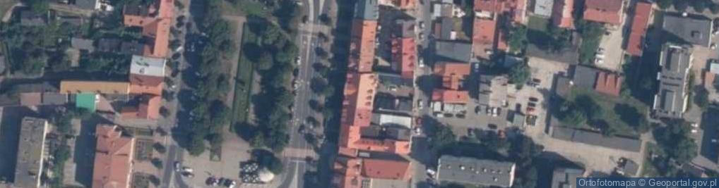 Zdjęcie satelitarne DOZ Apteka Gostynin
