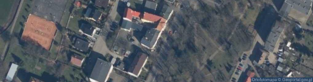 Zdjęcie satelitarne DOZ Apteka Łobez