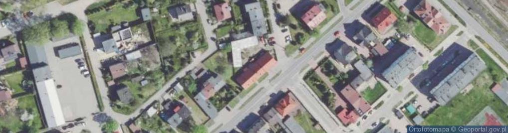 Zdjęcie satelitarne DOZ Apteka Lubliniec