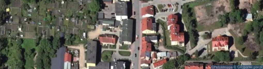 Zdjęcie satelitarne DOZ Apteka Mrągowo