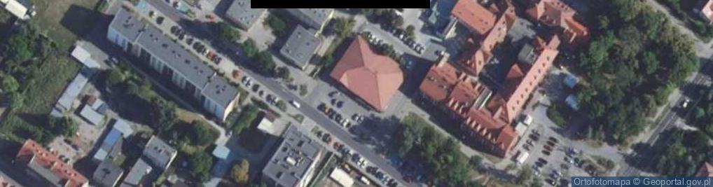 Zdjęcie satelitarne DOZ Apteka Środa Wielkopolska