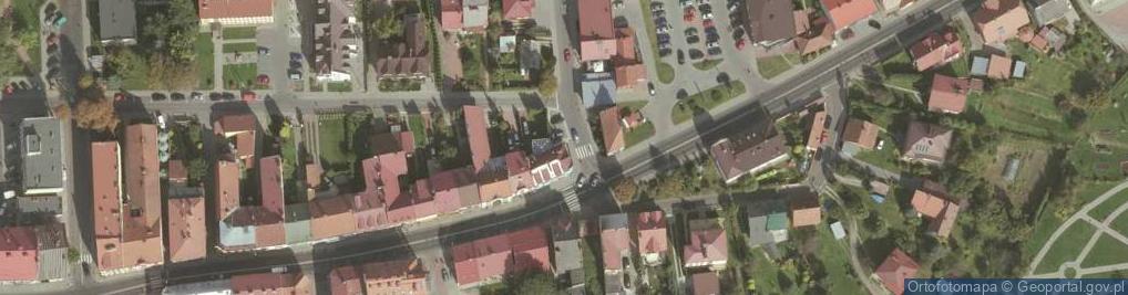 Zdjęcie satelitarne DOZ Apteka Strzyżów