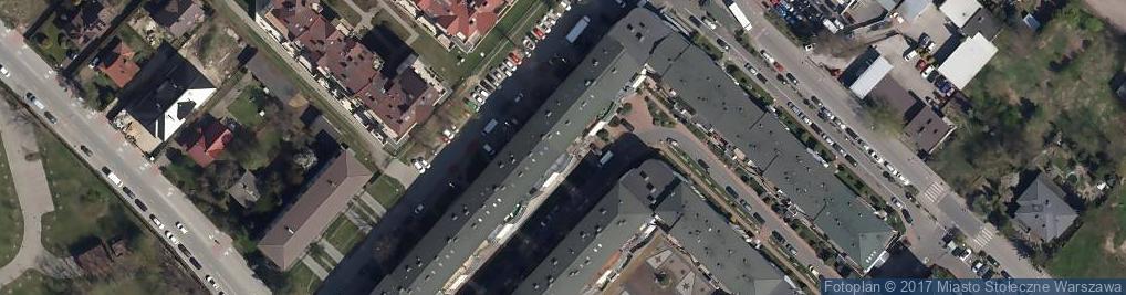 Zdjęcie satelitarne DOZ Apteka Warszawa