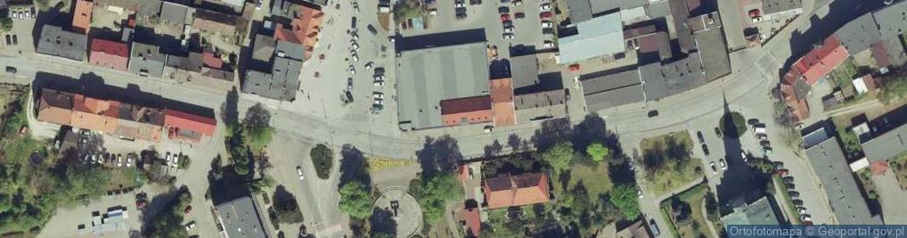 Zdjęcie satelitarne Delikatesy Centrum - Sklep