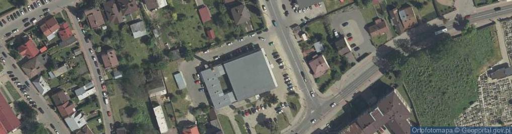 Zdjęcie satelitarne Delikatesy Centrum - Sklep