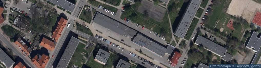 Zdjęcie satelitarne Delikatesy Centrum - Sklep