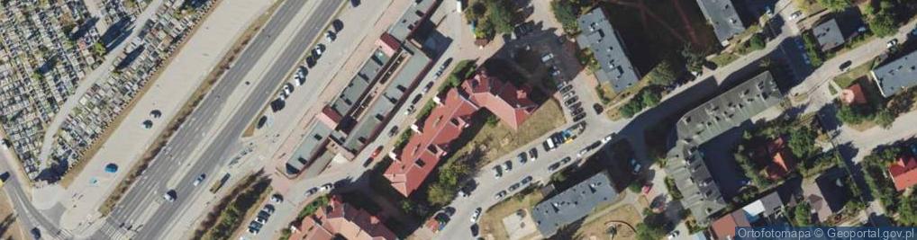 Zdjęcie satelitarne Anna Pawluczuk Prywatna Praktyka Stomatologiczna