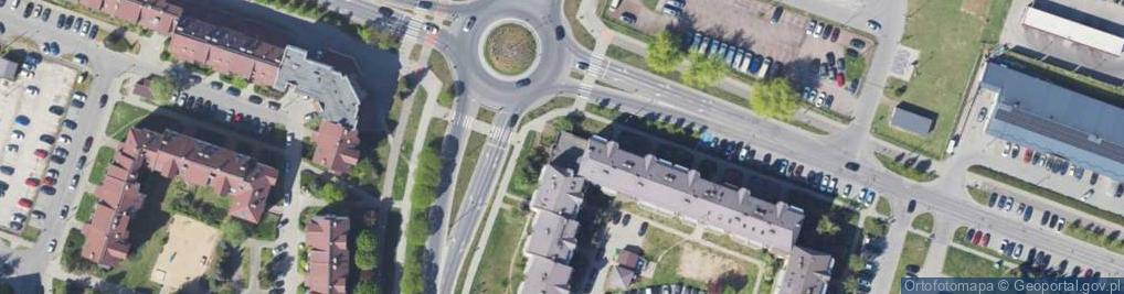 Zdjęcie satelitarne Anna Wolniak Zielińska Prywatny Gabinet Stomatologiczny Ma Dent