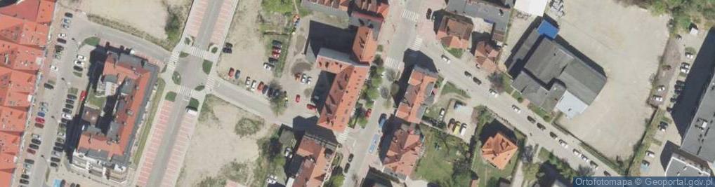 Zdjęcie satelitarne Anna Wróblewska Indywidualna Praktyka Stomatologiczna Lekarz Dentysta