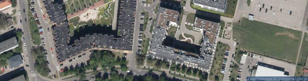 Zdjęcie satelitarne CITY DENT Piotr Ptak - Klinika Stomatologiczna