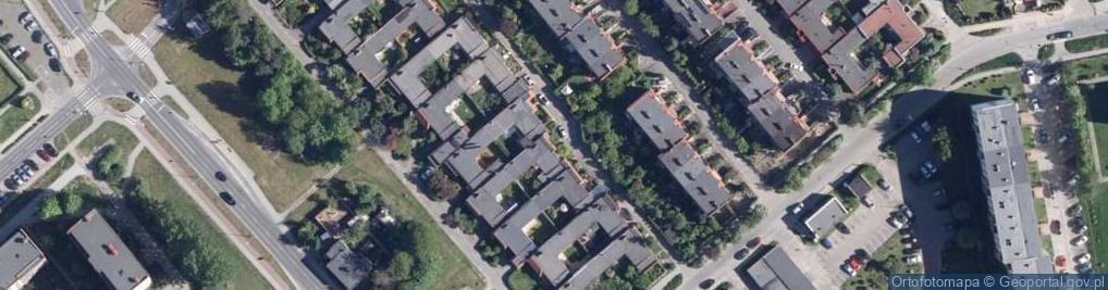 Zdjęcie satelitarne Dens Indywidualna Specjalistyczna Praktyka Lekarska Stomatologia Ogólna
