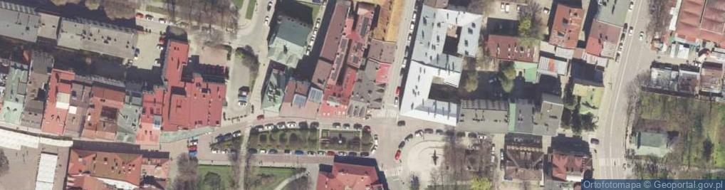 Zdjęcie satelitarne Dentar Agata Maksymowicz Radosław Maksymowicz