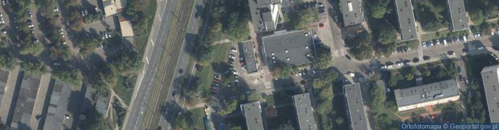 Zdjęcie satelitarne Evadent. Centrum stomatologii