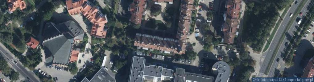 Zdjęcie satelitarne Gabinet Stomatogiczny Katarzyna Nowicka Dudek Piotr Dudek
