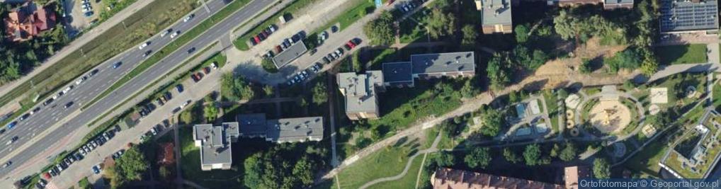 Zdjęcie satelitarne Gabinet Stomatologiczny Justyna Ewa Ryszka Piotrowska